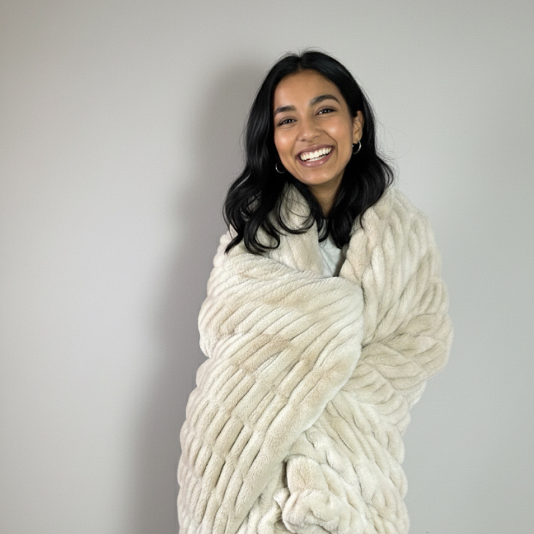 Couverture CalmWave - Praliné Crème